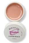 CREATOR UV GEL Eco Cover Peach  0,5oz Гель однофазный низкотемпературный матирующий  персик, 14г.